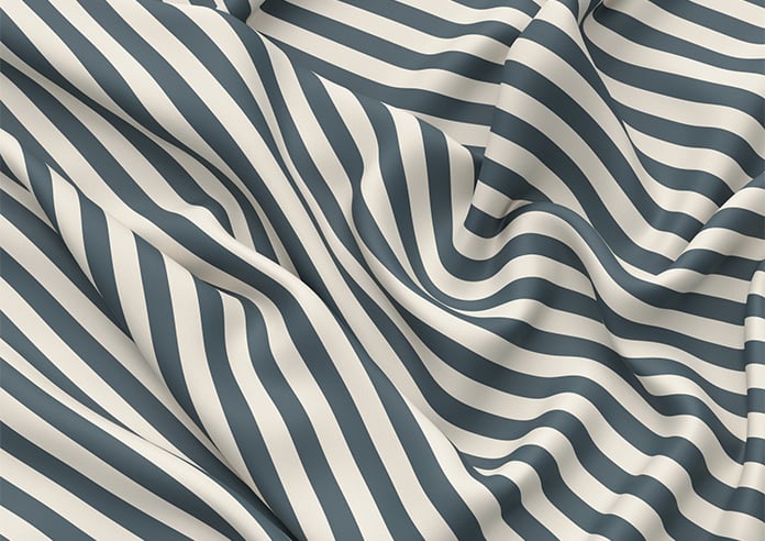 The British Stripe Co. Catherine, Polzeath No.1 - Twist&Fit Roman Blind - Image 4